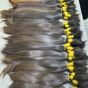 Cabello humano vietnamita 100% de alta calidad a precio de mayoreo, 1 kg, virgen, remy, sin teñir, longitud completa - Product Image 1