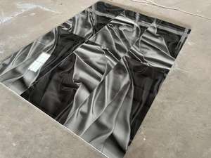 Azulejos de bano de ceramica de marmol verde de de aspect real Carreaux 60x120 cm porcelana fabrica de India estandar de la EU - Product Image 5