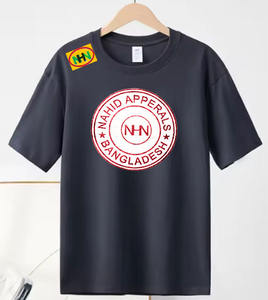 เสื้อยืดผู้ชายไซส์ใหญ่ คุณภาพสูง ผ้าฝ้าย 100% พิมพ์ลาย ดีไซน์ล่าสุด สั่งพิมพ์ได้ตามต้องการ สีดำ ป้องกันขนร่วง แห้งเร็ว - Product Image 5