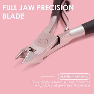 ที่ตัดเล็บสแตนเลสแบบมืออาชีพ1ชุดกรรไกรตัดหนังกำพร้าที่ตัดเล็บแบบหนาพร้อมกล่องออกแบบได้ตามต้องการ - Product Image 4