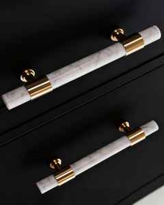 The <b>Craft</b> Exim Luxury Art Deco Marble Door Handle <b>for</b> Home Office Hotel <b>Cabinet</b> Wardrobe Premium Handcrafted Durable Hardware - Product Image 4