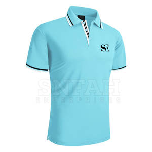 Camisas de Golf de Algodón y Fibra de Bambú para Hombre al por Mayor, Diseño Personalizado, Logotipo Bordado, Alta Calidad, Transpirables, Precio Bajo - Product Image 2