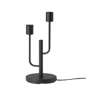 High on Demand Black Designer Metal Candle Holder Decorative Candle Stick Stand for Tabletop & Home Decoration Black Finished - Product Image 3