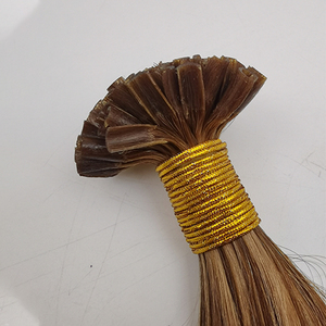 Extension per capelli con punta Nano dritta russa <span class=keywords><strong>I</strong></span>/<span class=keywords><strong>U</strong></span>/V Pre-incollate, capelli umani allineati alla cuticola grezza - Product Image 4