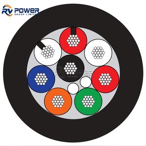 Cáp tín hiệu sợi quang rov dây buộc nổi trung tính - Product Image 3