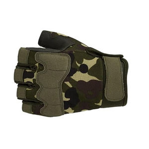 Gants de cyclisme en polyester antidérapants demi-doigts Gants de sport à impression numérique pour la salle de sport et les activités de plein air - Product Image 4