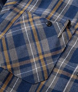 Camisa Casual con Capucha para Hombre, Personalizada, Elástica, Ecológica, Transpirable, de Poliéster/Algodón, Manga Larga de Verano con Bolsillos, de BD - Product Image 4