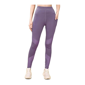 Pantalones de Yoga Estampados de Cintura Alta Elástica para Mujer, Transpirables, Elásticos en Cuatro Direcciones, Ligeros y Antibacterianos, de Color Sólido, para Gimnasio y Entrenamiento - Product Image 6
