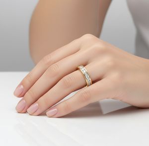 Anillos con Múltiples Diamantes para Mujer, Diamantes Naturales y Cultivados en Laboratorio - Product Image 5