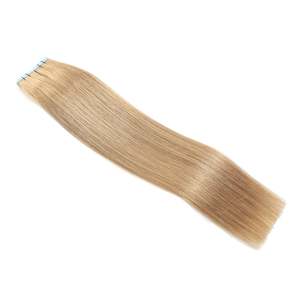 ผมต่อแบบเทปอิน เวอร์จิ้น เรมี แท้ สีบลอนด์ธรรมชาติ แบบตรง # 16 - Product Image 4