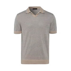 Camiseta de Manga Corta para Hombre, Diseño Más Reciente, Tejido de Punto Sólido, 100% Algodón, Talla Grande - Product Image 1