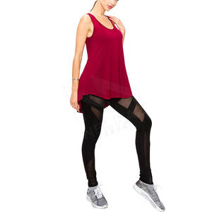 เสื้อกล้ามสำหรับผู้หญิงขนาดใหญ่พิเศษเสื้อออกกำลังกายฟิตเนสยิมเสื้อกล้ามสำหรับผู้หญิงโลโก้ตามสั่ง - Product Image 4