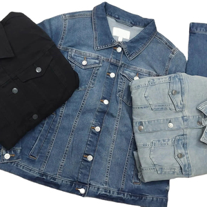 Casual Women's denim <b>jacket</b> from Bangladesh Women's <b>jacket</b> Wholesale Price Denim <b>Jacket</b> Fashionable item from Bangladesh - Product Image 2