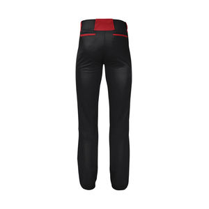 Pantalon de jeu de baseball pour adulte couleur noire fond ouvert Sid Pointes pleine longueur coton Polyester pantalon de baseball pour hommes pour les jeunes - Product Image 2