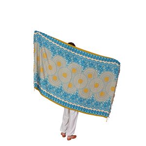 Napat Clothing Scarf with <b>Tassels</b> <b>Fringe</b> Ready to Ship JK0038-02 - Product Image 5