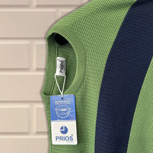 OEM & ODM Pull à manches longues décontracté pour hommes T-shirt tricoté à col rond et rabattu pour l'hiver - Product Image 3