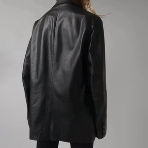 Chaqueta Bomber de Piel de Oveja Genuina para Mujer, Hecha a Medida, de Alta Calidad, Talla Grande, para Invierno, Uso en Exteriores, Secado Rápido, Transpirable, de Algodón - Product Image 4