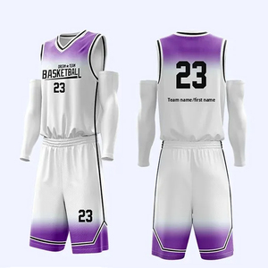 ชุดบาสเก็ตบอลสำหรับผู้ชายชุดบาสเก็ตบอลแขนสั้นรัดรูป - Product Image 5