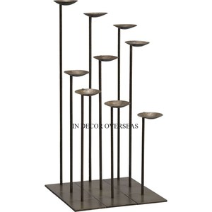 Gran tamaño de alta calidad chapado en oro más elegante diseñador único de calidad superior de metal para bodas y fiestas puerta de entrada Harlow Stand - Product Image 6