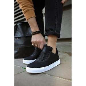 Scarpe Casual 056 nero (suola bianca)