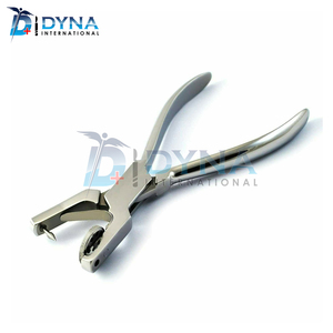 Ainsworth-Instrumentos dentales de goma, alicates de agujero de presa de goma, pinzas de abrazadera, CE - Product Image 4