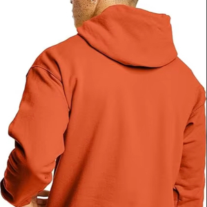 Sudadera con Capucha para Hombre, Estilo Casual, Lavado Ácido, Color Sólido, 100% Algodón, Felpa, Corte Regular, Ecológica, Transpirable, Secado Rápido - Product Image 1