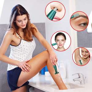 Afeitadora Eléctrica Impermeable para Hombres y Mujeres, Depiladora Indolora y Recortadora Corporal con Cuchilla de Cerámica - Product Image 2