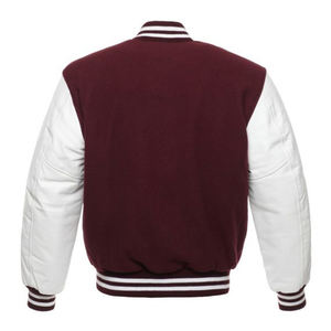 Prix de gros Best-seller Veste universitaire qualité supérieure avec manches en cuir Veste tendance et personnalisée vente en gros - Product Image 2
