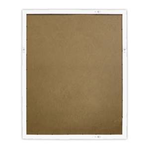กรอบโปสเตอร์ไม้ตกแต่งสไตล์โมเดิร์น ขนาด 80 x 100 ซม. สีขาว - Product Image 1