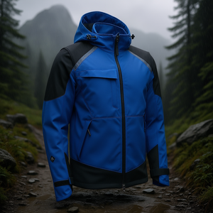 Chaqueta Softshell ELKA RAINWEAR Working X-Treme Azul Rey/Negro - Equipo de Seguridad y Supervivencia - Product Image 3