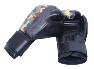 Gants de boxe MMA personnalisés OEM en cuir PU imperméable, protection UV, haute qualité, logo et taille personnalisés - Product Image 4