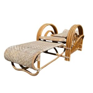 เก้าอี้หวายแบบปรับระดับได้สำหรับอ่านหนังสือผ่อนคลายและพักผ่อนกลางแจ้งเก้าอี้ขี้เกียจผลิตจากประเทศอินโดนีเซีย - Product Image 3