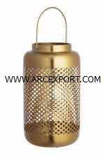 Juego de 3 linternas decorativas elegantes de nuevo diseño con recubrimiento de polvo negro de diferentes tamaños para la mejor venta a precio asequible - Product Image 6