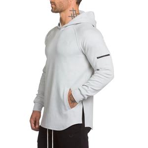 Trending Style Pullover Patch Color Diseño personalizado 100% Algodón Transpirable Sudadera Hombres Sudadera con capucha para la venta - Product Image 6