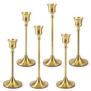 Candelabro Moderno de Metal de Alta Calidad, Ecológico, Hecho a Mano en Oro Exclusivo, Diseño Personalizado para Pascua, Cumpleaños, Navidad - Product Image 1