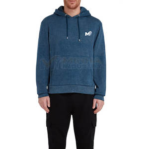 Sweat-shirts délavés à l'acide fabriqués au Pakistan, vêtements décontractés, sweat-shirts délavés à l'acide avec logo personnalisé - Product Image 3