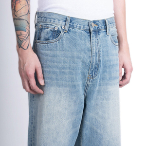 Pantalones Cortos Vaqueros de Mezclilla Holgados de Verano para Hombre, de Secado Rápido, Estilo Vintage, Casuales, a la Moda, Lavados, Cortos, Sólidos - Product Image 6