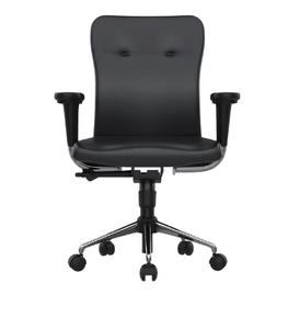 Godrej Kareena Leatherette Mid-Back Conference <b>Chair</b> Elegant Office <b>Chair</b> - Product Image 1
