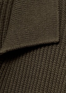 Pulls pour hommes en coton 100% OEM/ODM, col rond, manches longues, couleur unie, chaud, hiver, hip hop, tricoté, personnalisé, devant - Product Image 5