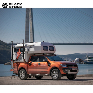 Remorque terrestre robuste Caravanes chinoises 4x4 Camper Trailer Slide in Truck Camper pour <span class=keywords><strong>l</strong></span>'expédition de remorque de voyage en plein air - Product Image 1