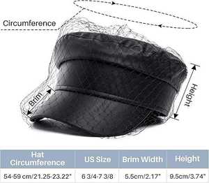 Chapeau en cuir élégant avec une durabilité robuste Parfait pour la randonnée, les voyages et les vêtements de plein air de tous les jours - Product Image 5