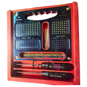 Palte de compression de reconstruction dentaire maxillo-faciale et système de micro-fixation - Product Image 1