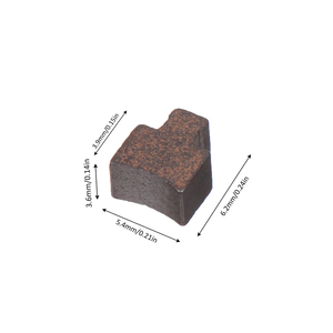 Piezas de herramientas RS550, piezas de <span class=keywords><strong>destornillador</strong></span> eléctrico, piezas de cepillo de carbono, Motor de repuesto de cepillo de carbono, cepillo de carbono de cobre - Product Image 2