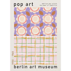 Decoración de Pared de Papel con Diseño Moderno de Arte Pop del Museo de Arte de Berlín - Product Image 4
