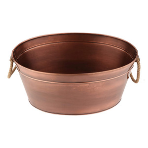 2025 Decorative Round Antique Stainless Steel Ice Bucket Manufacturer and Exporter Customized Metal <b>Champagne</b> Ice Bucket - Product Image 6