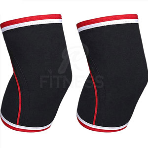 Rodilleras Profesionales Ligeras de 7mm, Nuevo Diseño, Neopreno Rígido de Alta Densidad, Transpirables para Fisicoculturismo - Product Image 4