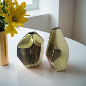 Floreros modernos de aluminio Artesanía Metal - Product Image 2