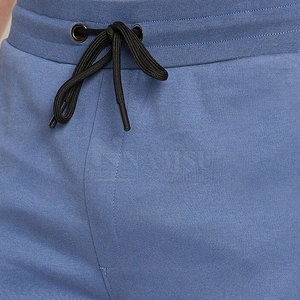 Hombre Casual Slim Fit Chándal Transpirable Poliéster Algodón Liso Top List con Logo Plus Size Disponible - Product Image 6