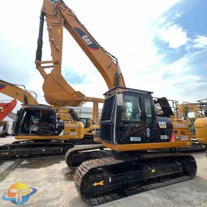 รถขุดมือสองคุณภาพสูง Caterpillar CAT323D2L น้ำหนัก 20 ตัน เครื่องจักรก่อสร้าง อะไหล่หลัก มอเตอร์ เครื่องยนต์ ปั๊มเกียร์ ขาย - Product Image 1