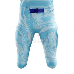 Conjunto completo de uniforme de fútbol americano con parche personalizado y colores impresos, uniforme de fútbol americano con material ligero - Product Image 4